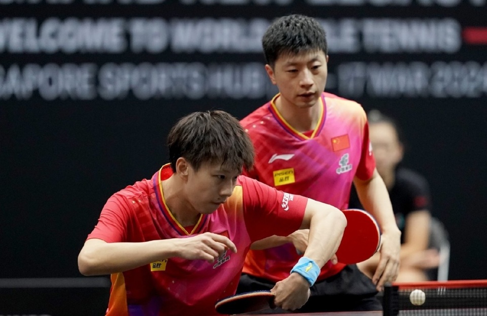 英国乒乓球队横扫比利时乒乓球队，马龙打破历史纪录